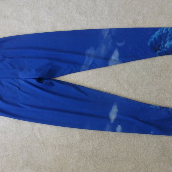 HER UNIVERSE Hot Topic blue "My neighbour Totoro" anime leggings Size S - Picture 7 of 12